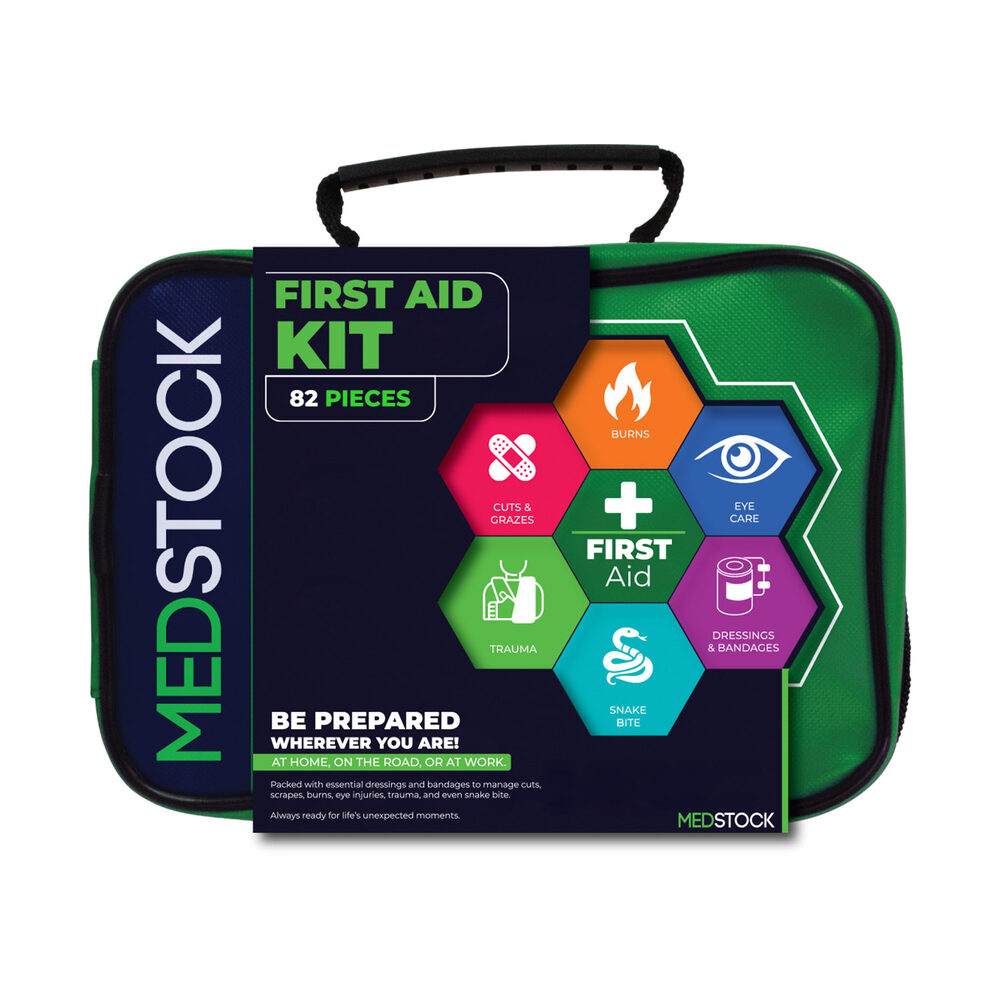 Medstock Premium Mini Modular First Aid Kit, 82 pieces
